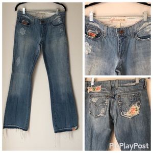 Joe's Jeans Vintage 1971 Smith Blue Roses size 29